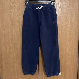 Kids Navy Polo Sweatpants